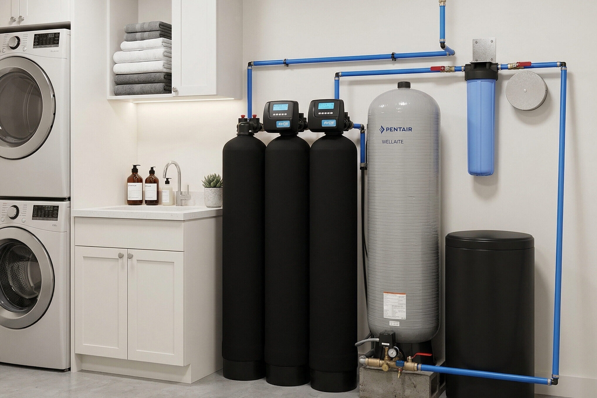 Whole-Home Water Filtration & Conditioning Systems